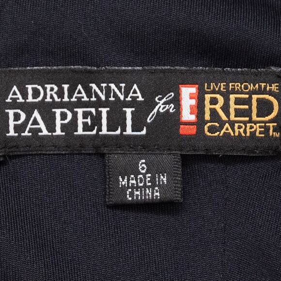 Adrianna Papell Blue Lace Formal Mini Dress Size 6 - Picture 8 of 12